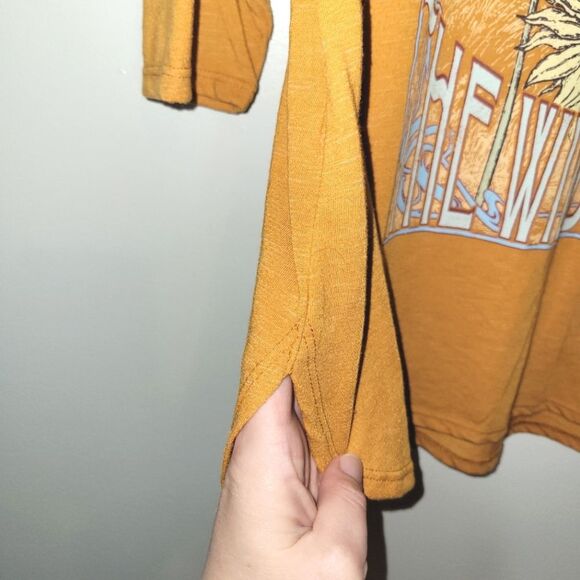 Truself Bloom On The Wild Side Sunflower Top 1X - Picture 3 of 11